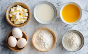 ingredients for  waffles 