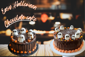 Easy Halloween Chocolate Cake